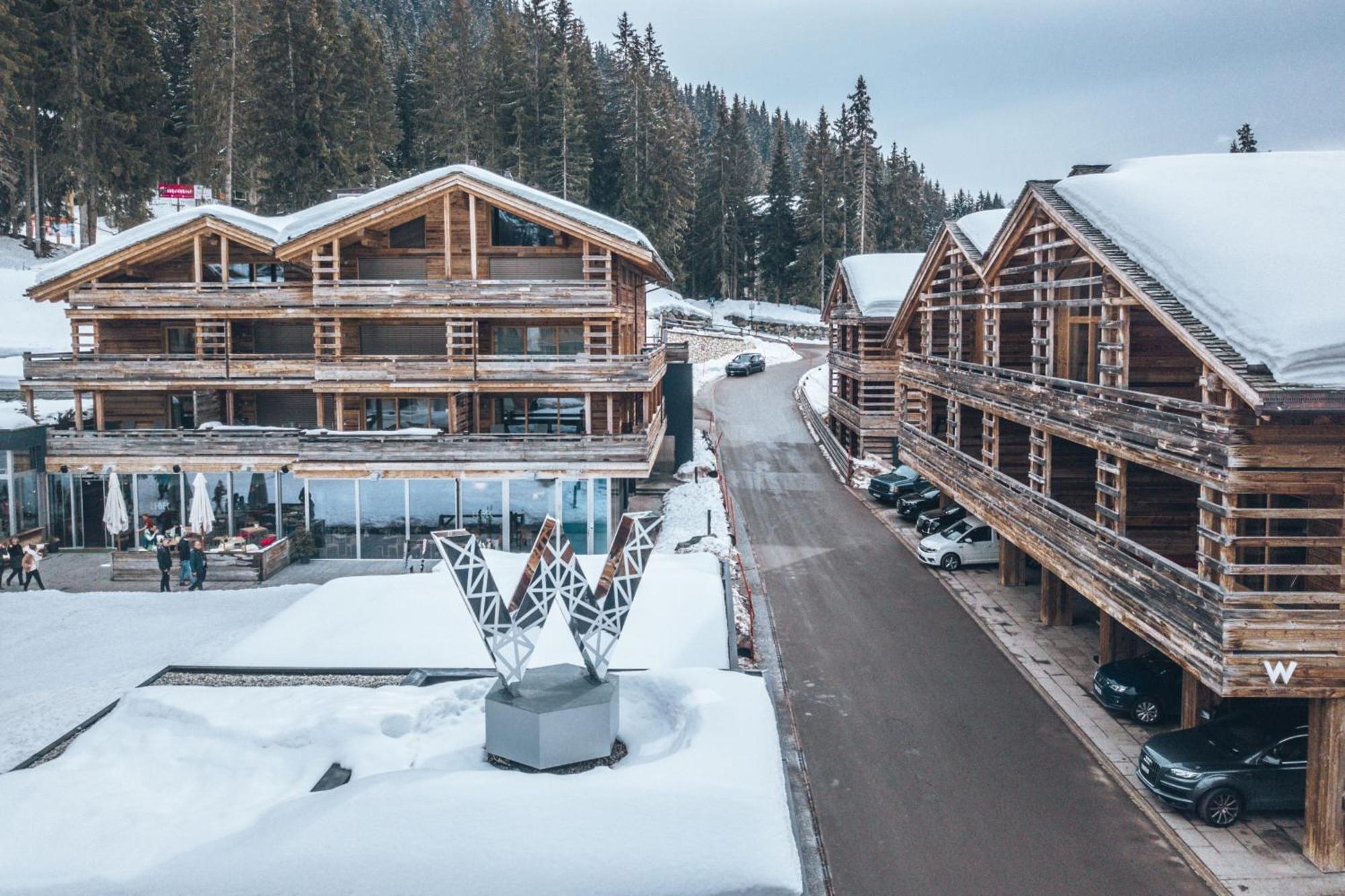 Hotel W Verbier Exterior foto